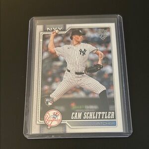 Cam Schlittler 2026 Topps #111 Rookie New York Yankees